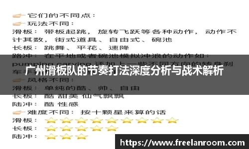 广州滑板队的节奏打法深度分析与战术解析